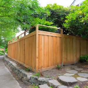 Davenport Wood Fence